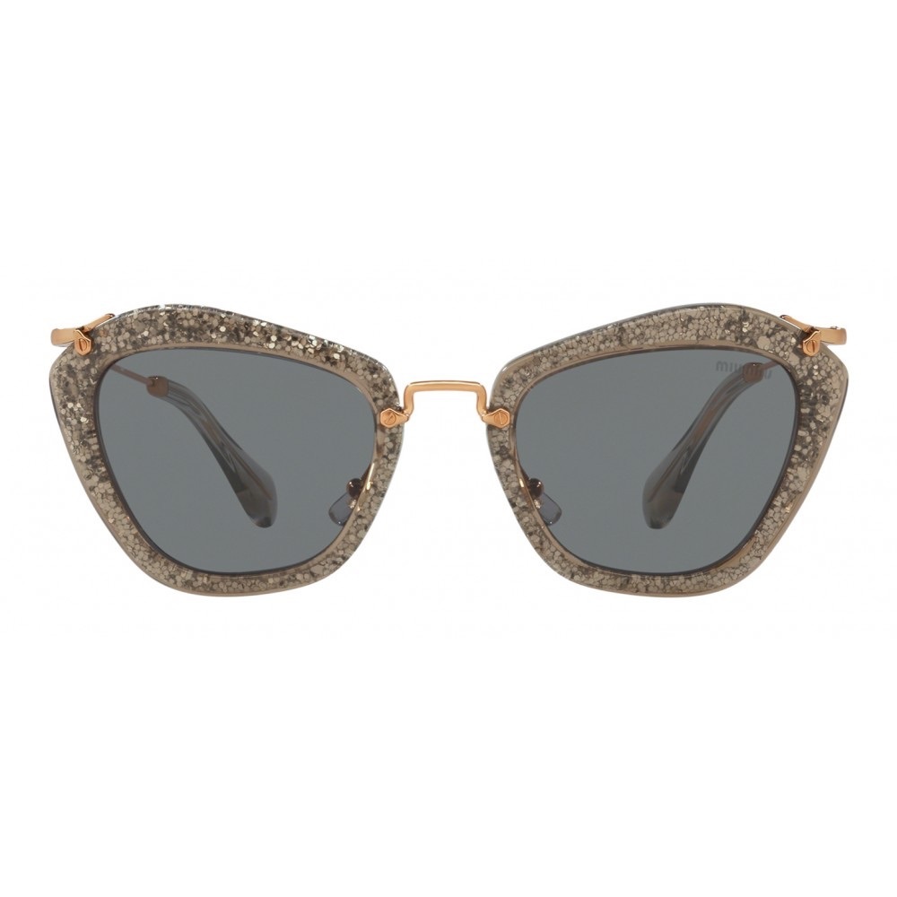 Miu Miu NIOR Glitter Sunglasses - Cat Eye